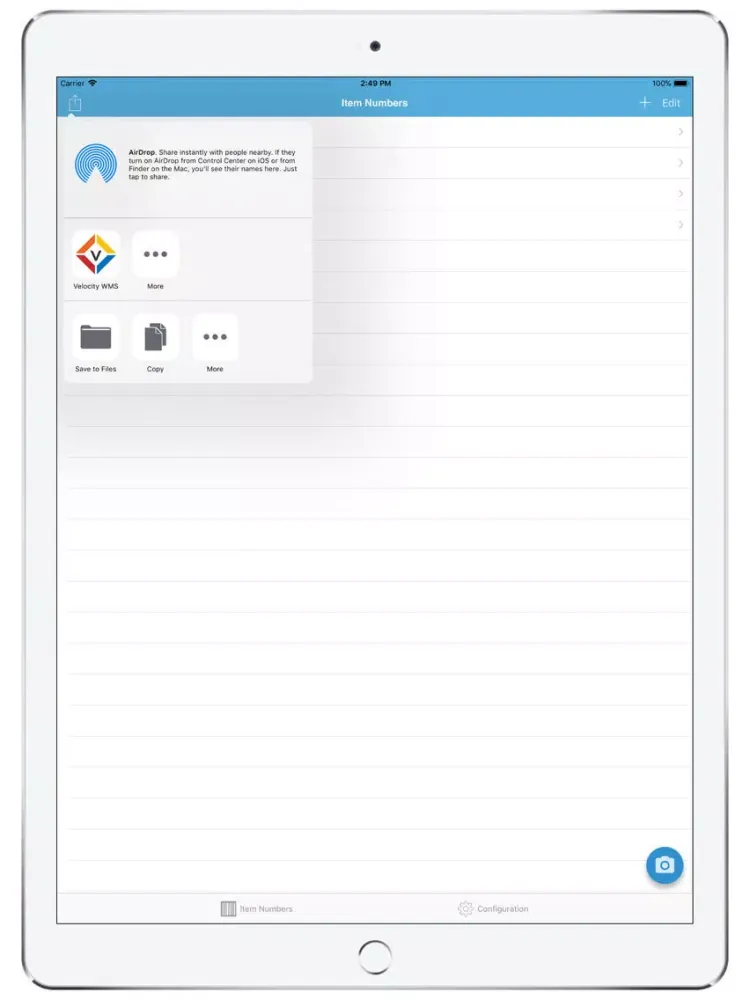 IDS Scan iPad 应用截图