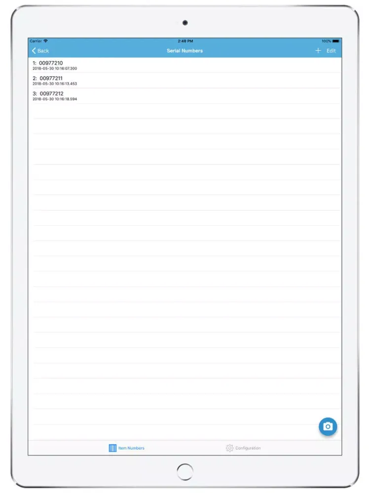IDS Scan iPad 应用截图