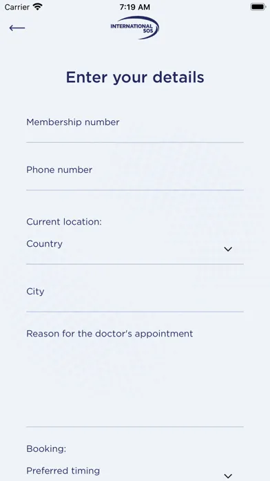 Screenshot di Self-Service TeleConsultation
