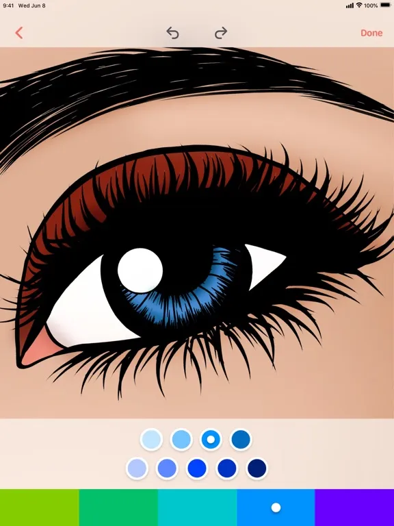 Captures d'écran de Coloring Book Air iPad 