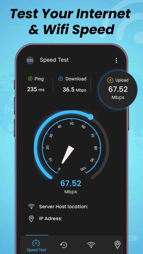 Wifi Internet Speed Test Map Screenshots