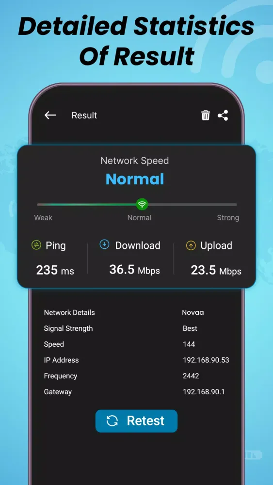 Wifi Internet Speed Test Map Screenshots