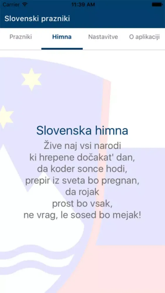 Slovenski prazniki Ekran Görüntüleri