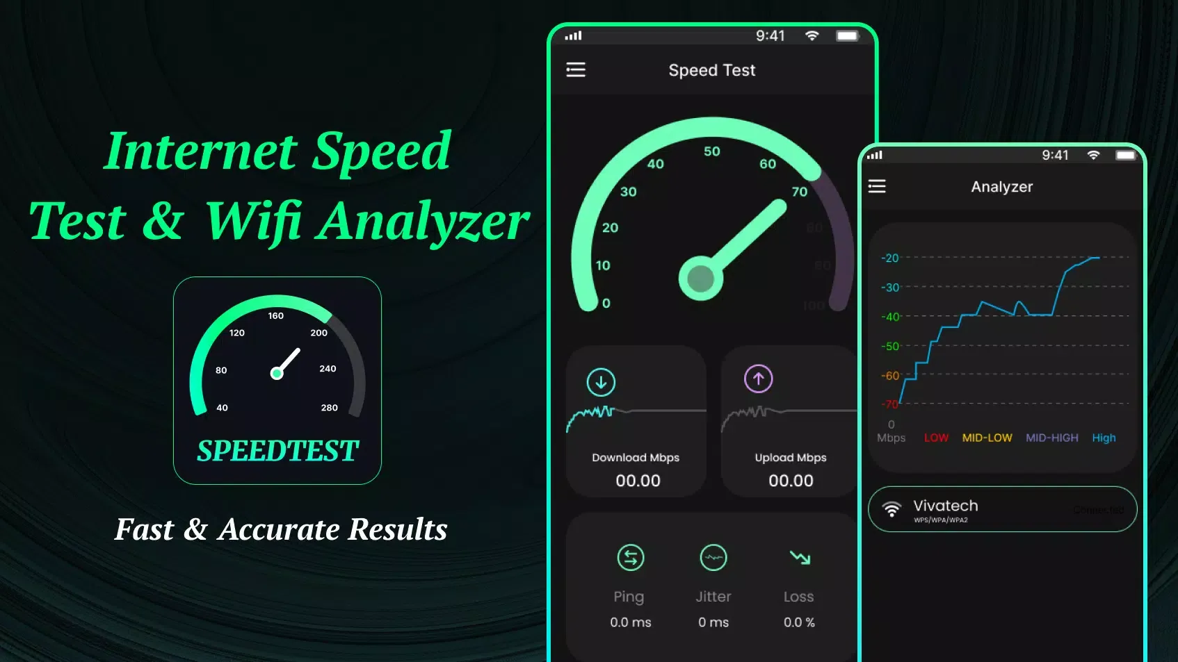 Screenshot di Internet Speed Test-Wifi speed