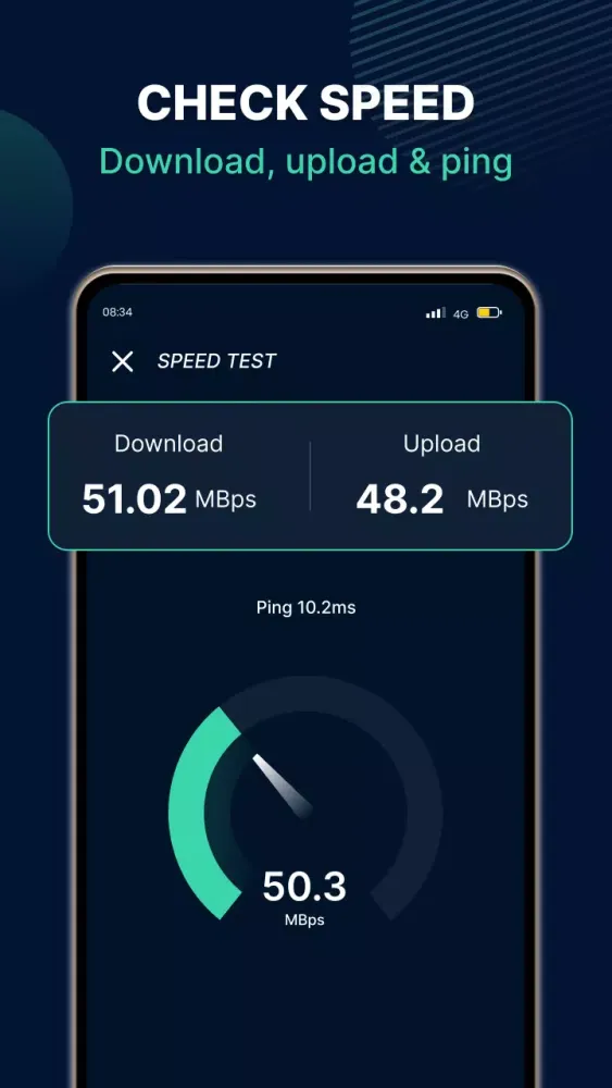 Internet speed test: Wifi test Screenshots