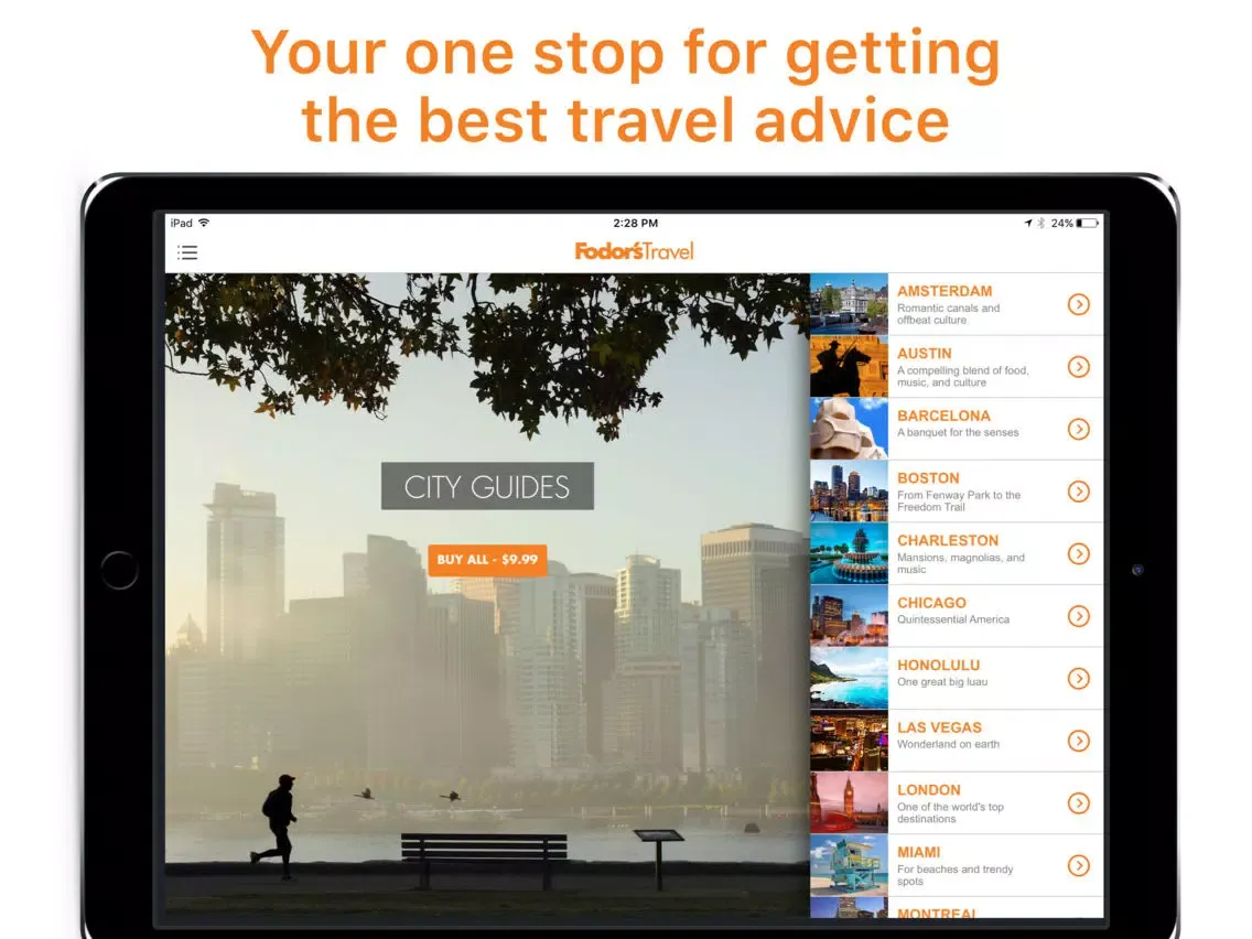 صور Fodor's City Guides iPad 