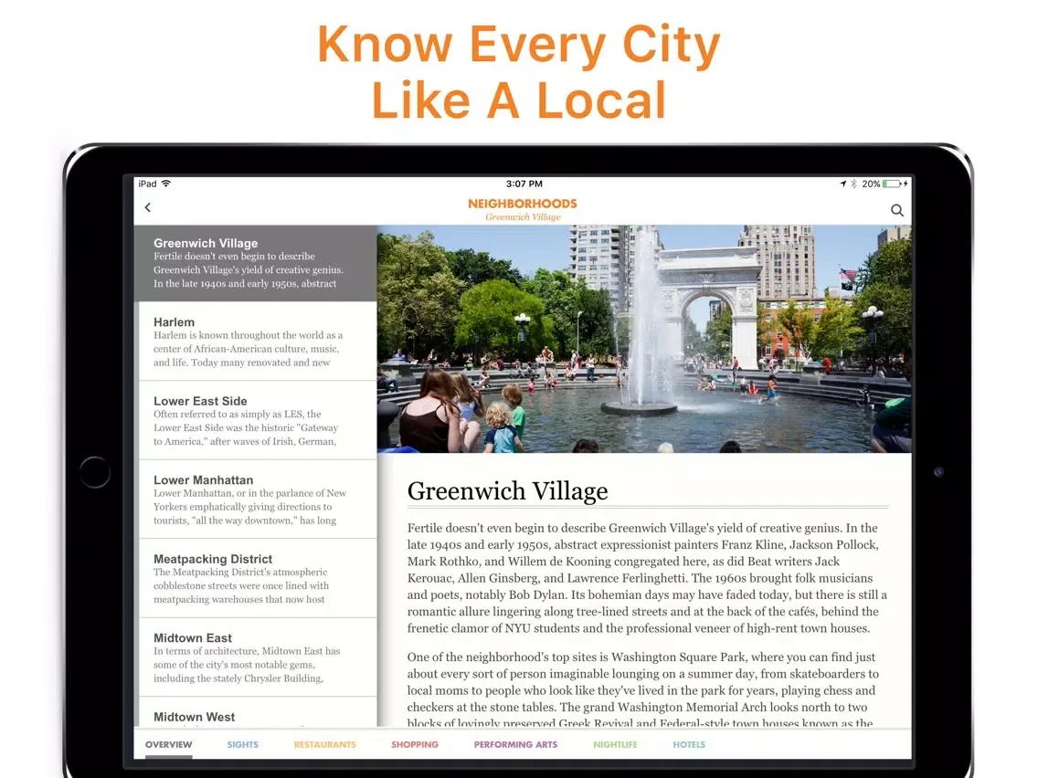 صور Fodor's City Guides iPad 
