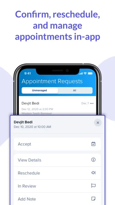 Ảnh chụp màn hình của WebMD PracticePro