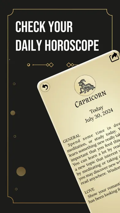 Ảnh chụp màn hình của Daily Horoscope 2024—Astrology