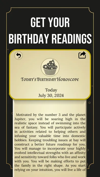 Ảnh chụp màn hình của Daily Horoscope 2024—Astrology