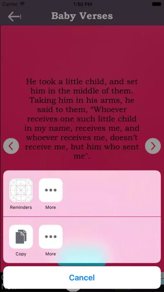 Zrzuty ekranu Good Bible Verses