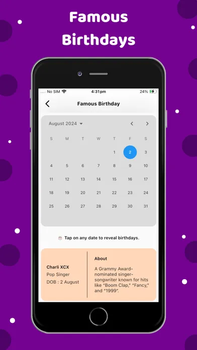 Captures d'écran de Birthday Wishes, Text Messages