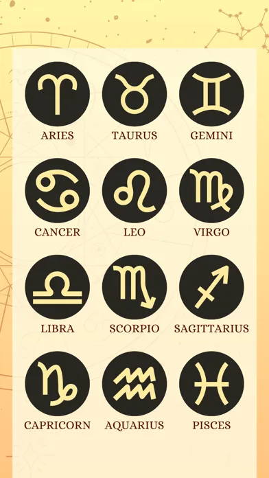 Zrzuty ekranu Daily Astrology Horoscope Sign