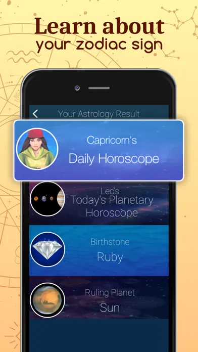 Zrzuty ekranu Daily Astrology Horoscope Sign