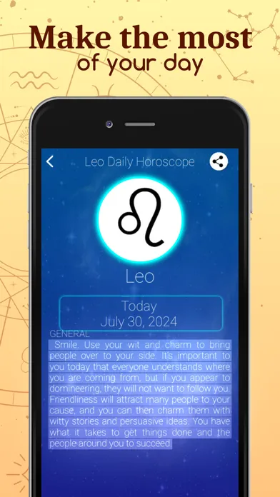 Zrzuty ekranu Daily Astrology Horoscope Sign