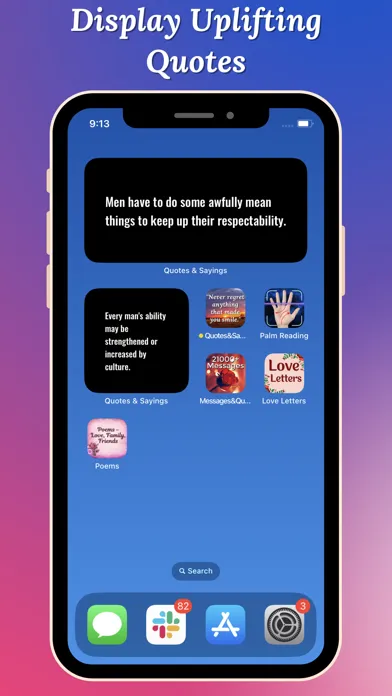Capturas de pantalla de Daily Affirmations & Quotes