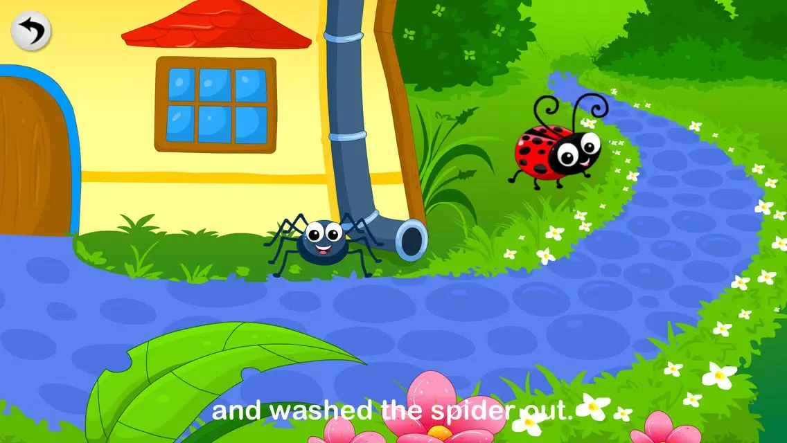 Tangkapan layar Itsy Bitsy Spider- Songs For Kids