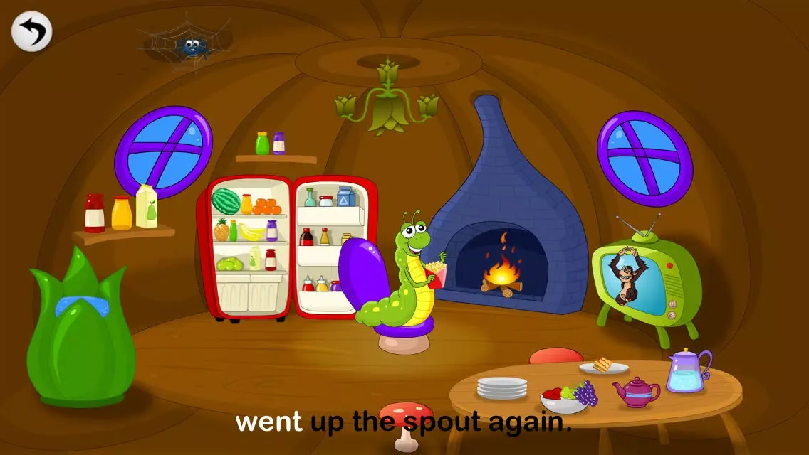 Tangkapan layar Itsy Bitsy Spider- Songs For Kids