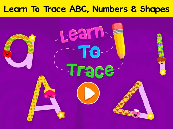 Ảnh chụp màn hình của ABC Tracing Games For Toddlers iPad 
