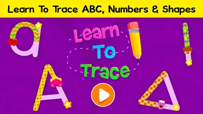 Ảnh chụp màn hình của ABC Tracing Games For Toddlers