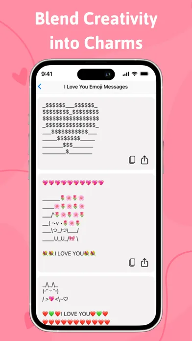 Captures d'écran de Love Messages, Birthday Wishes