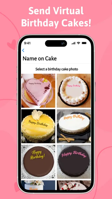 Captures d'écran de Love Messages, Birthday Wishes