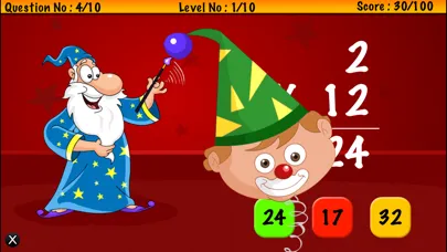 Capturas de tela do Multiplication For Kids