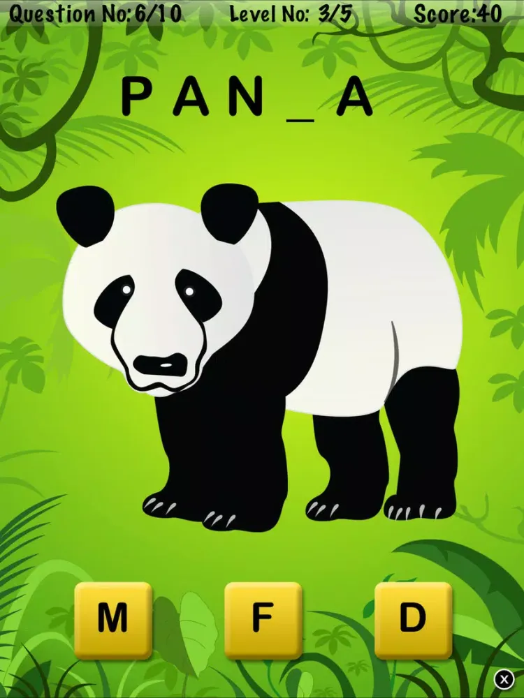 Скриншоты Complete The Word For Kids (Full Version) iPad 