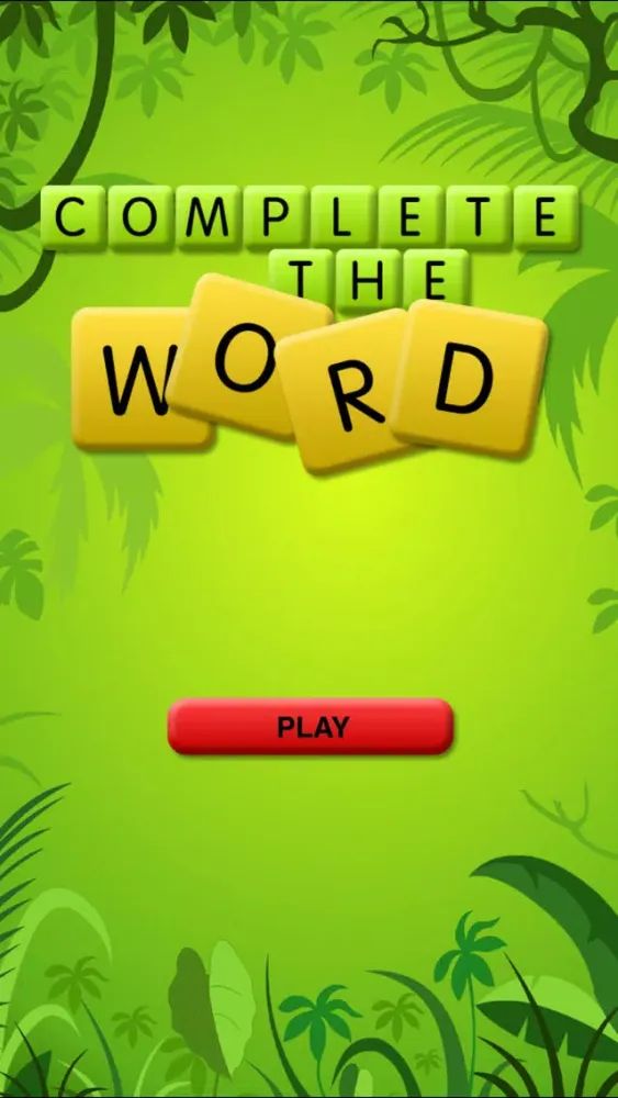 Скриншоты Complete The Word For Kids (Full Version)
