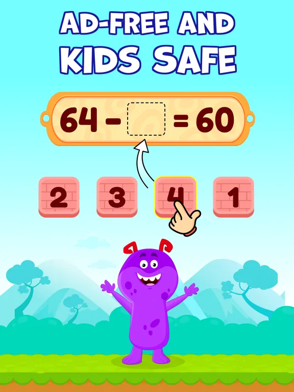 Math Games for Kids & Toddler iPad 应用截图