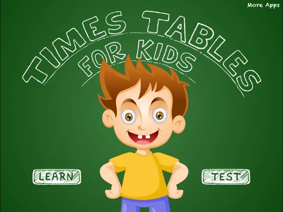 Ảnh chụp màn hình của Times Tables For Kids - Test iPad 