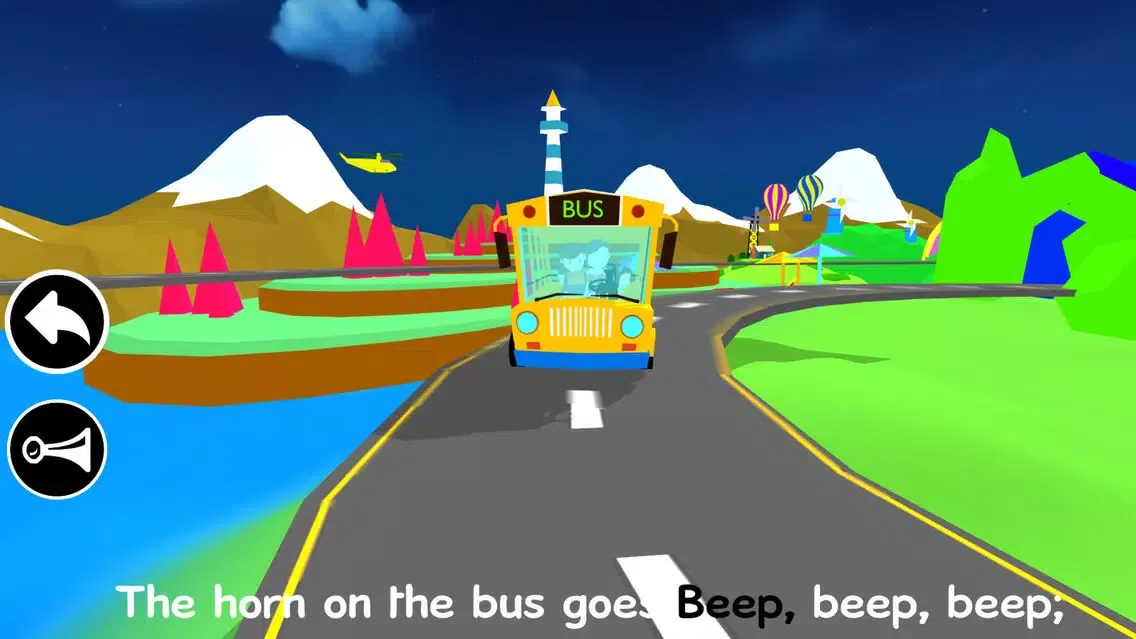 Wheels On The Bus - Song For Kids In 3D应用截图