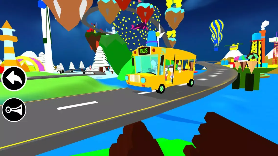Wheels On The Bus - Song For Kids In 3D应用截图