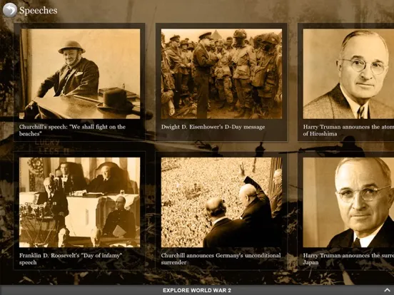 World War 2 History: WW2 Lite iPad  স্ক্রিনশট