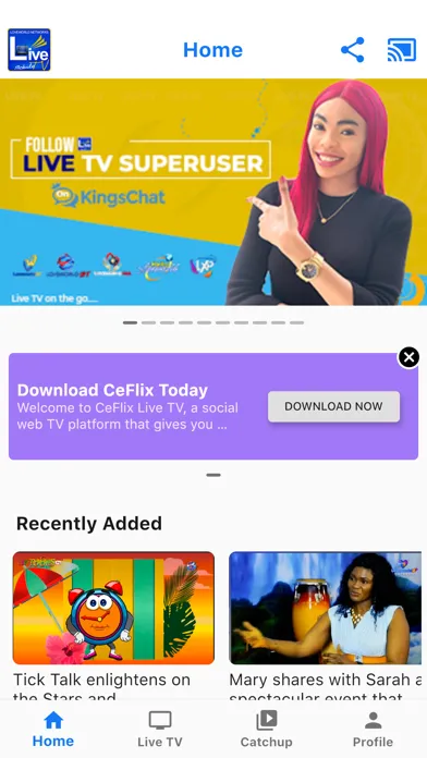 Скриншоты LiveTV Mobile