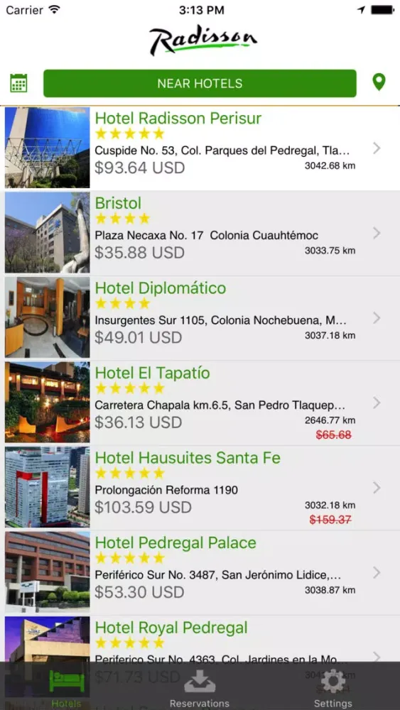 Hotel Radisson应用截图