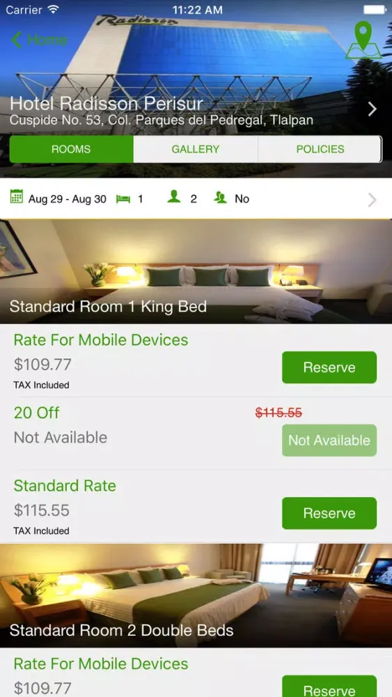 Hotel Radisson应用截图