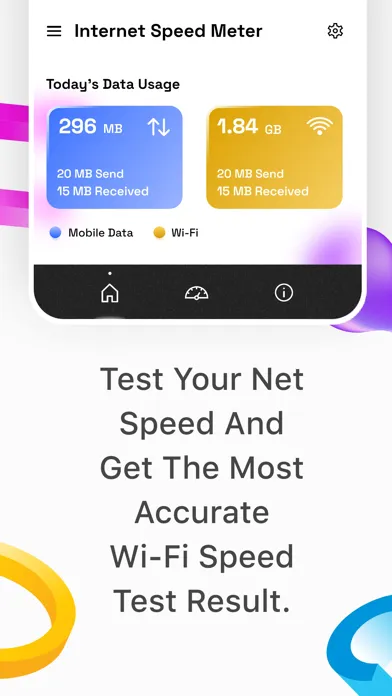 Ảnh chụp màn hình của Wifi Internet Speed Test Meter