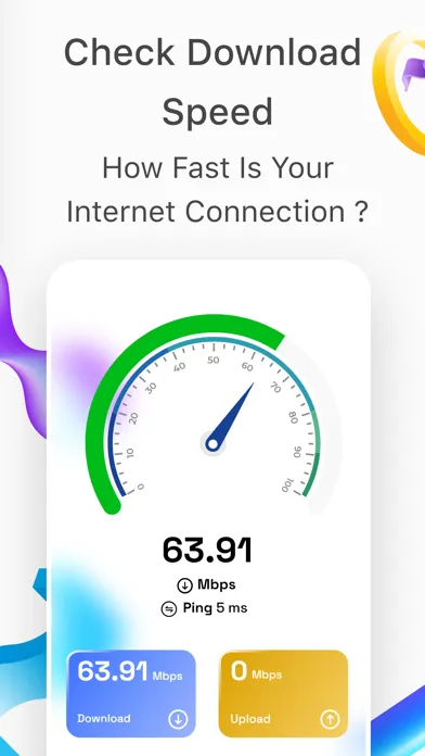 Ảnh chụp màn hình của Wifi Internet Speed Test Meter