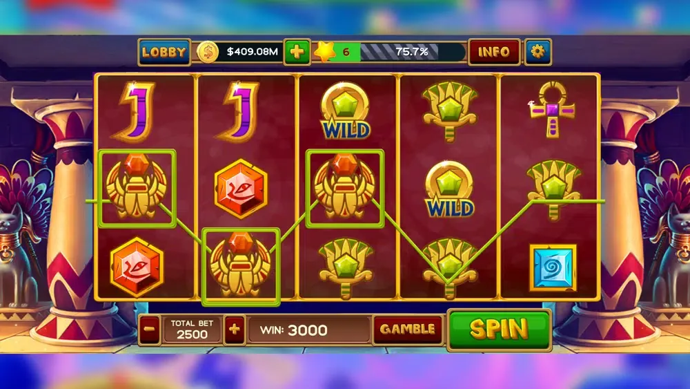 Ảnh chụp màn hình của Vegas Royal Jackpot CSS
