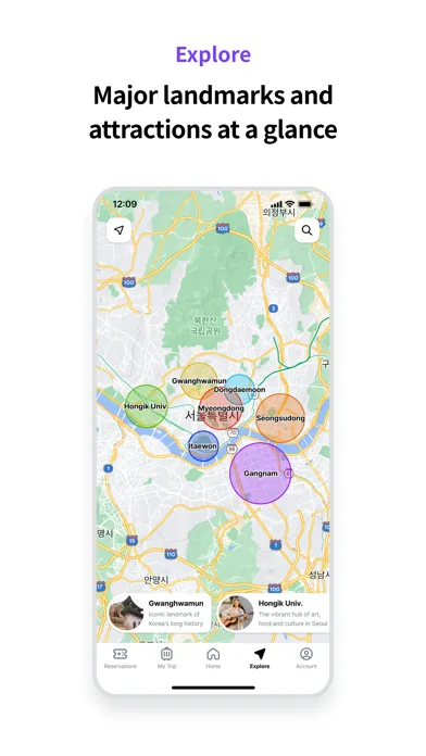 Tangkapan layar TRIPLE Korea - Travel & Ticket