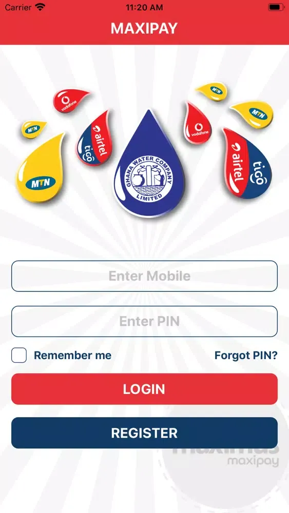 Screenshot di MaxiPay