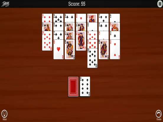 Tangkapan skrin Interplay Solitaire iPad 