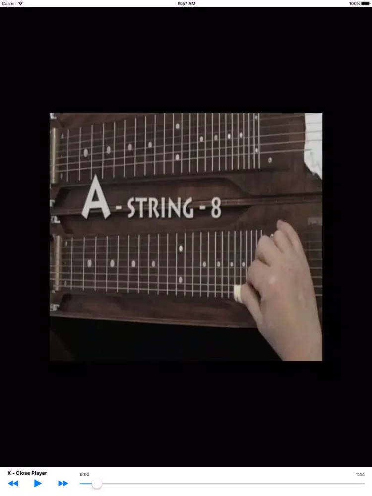 Capturas de pantalla de MoonGlow C6 Version for the Lap Steel Guitar iPad 