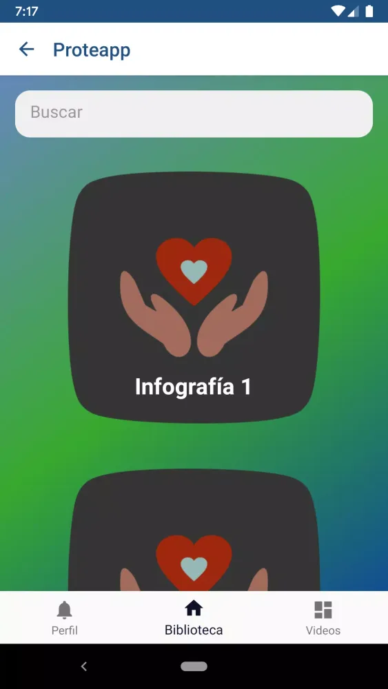 Proteapp スクリーンショット