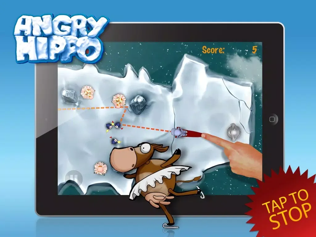 Ảnh chụp màn hình của Angry Hippo iPad 