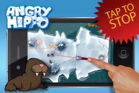 Ảnh chụp màn hình của Angry Hippo