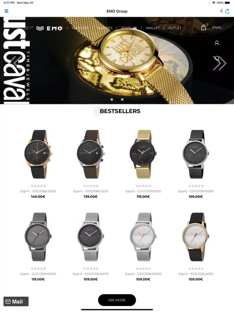 Zrzuty ekranu EMOshops iPad 