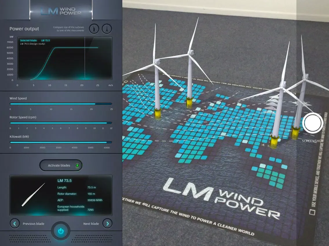 LM Wind Power iPad  Screenshots