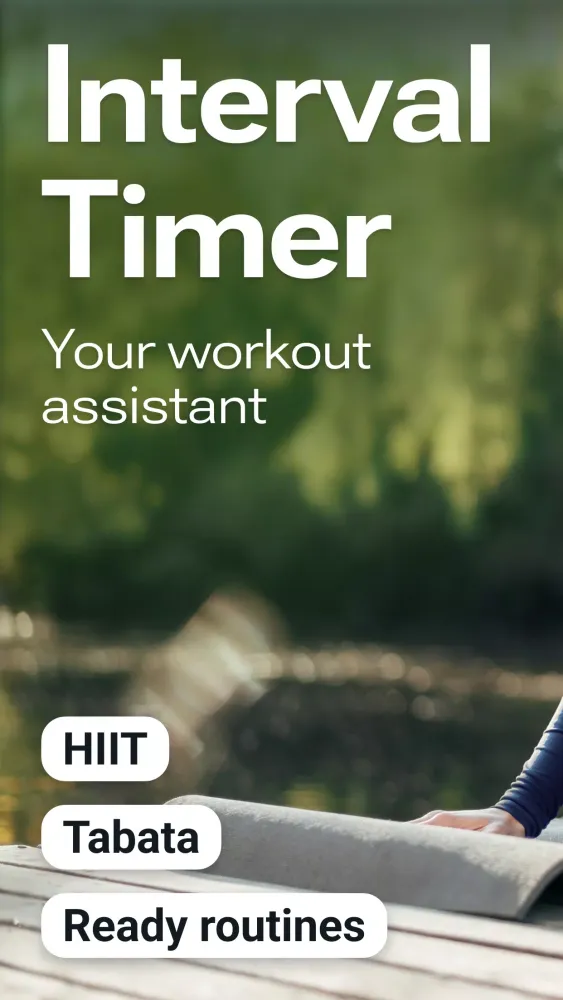 Screenshot di Interval Timer